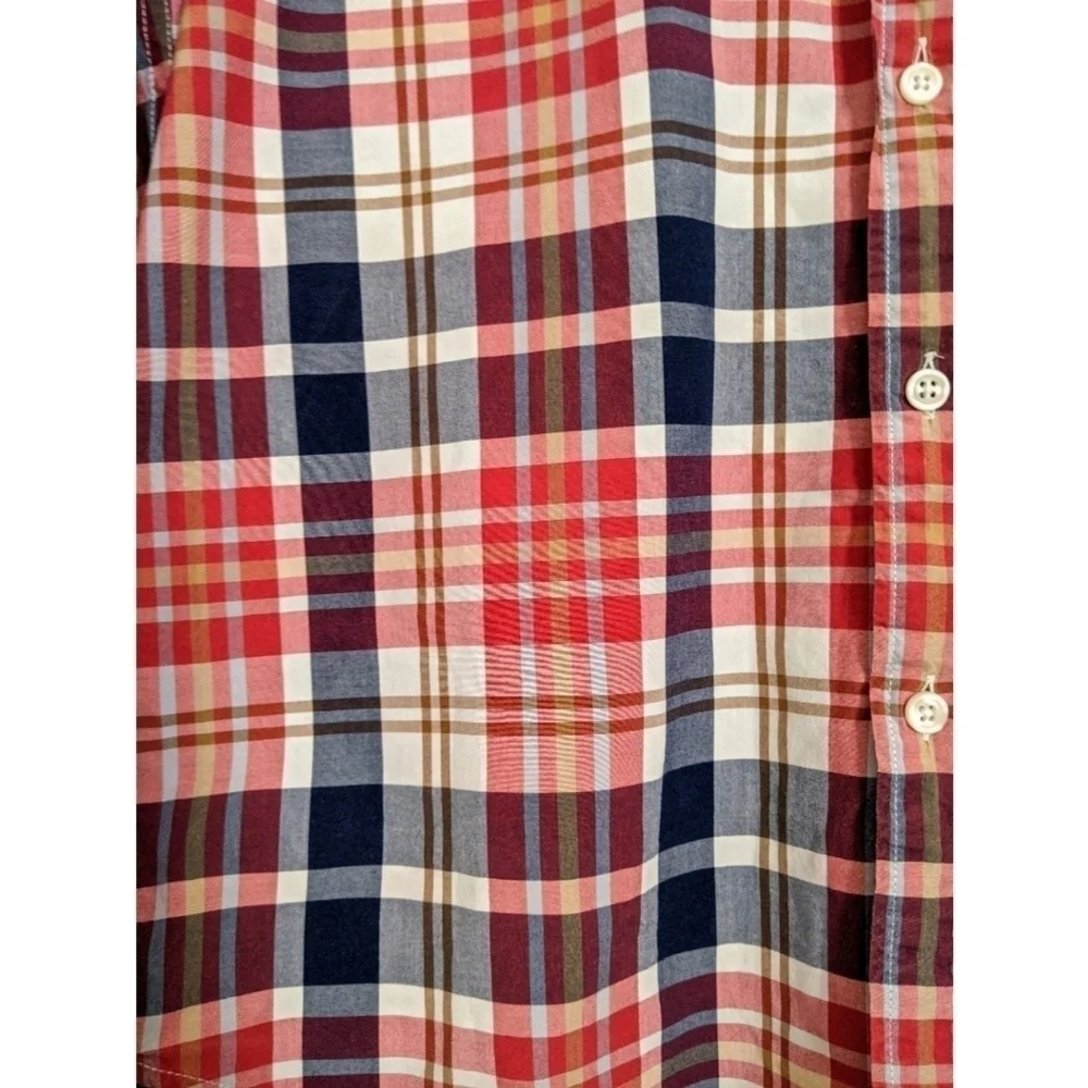 J. Crew Tartan Plaid Long Sleeve Button Up Shirt
